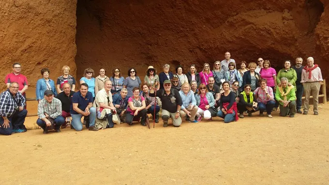 Fotografía del viaje cultural de Serondaya a Las Médulas